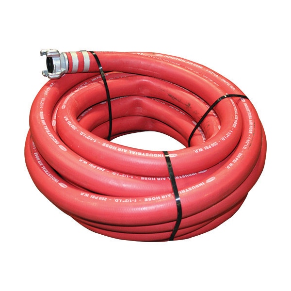 Marco Air Hose 1-1/4" x 50 Ft. Coupled 200 psi 10AH114AC - main